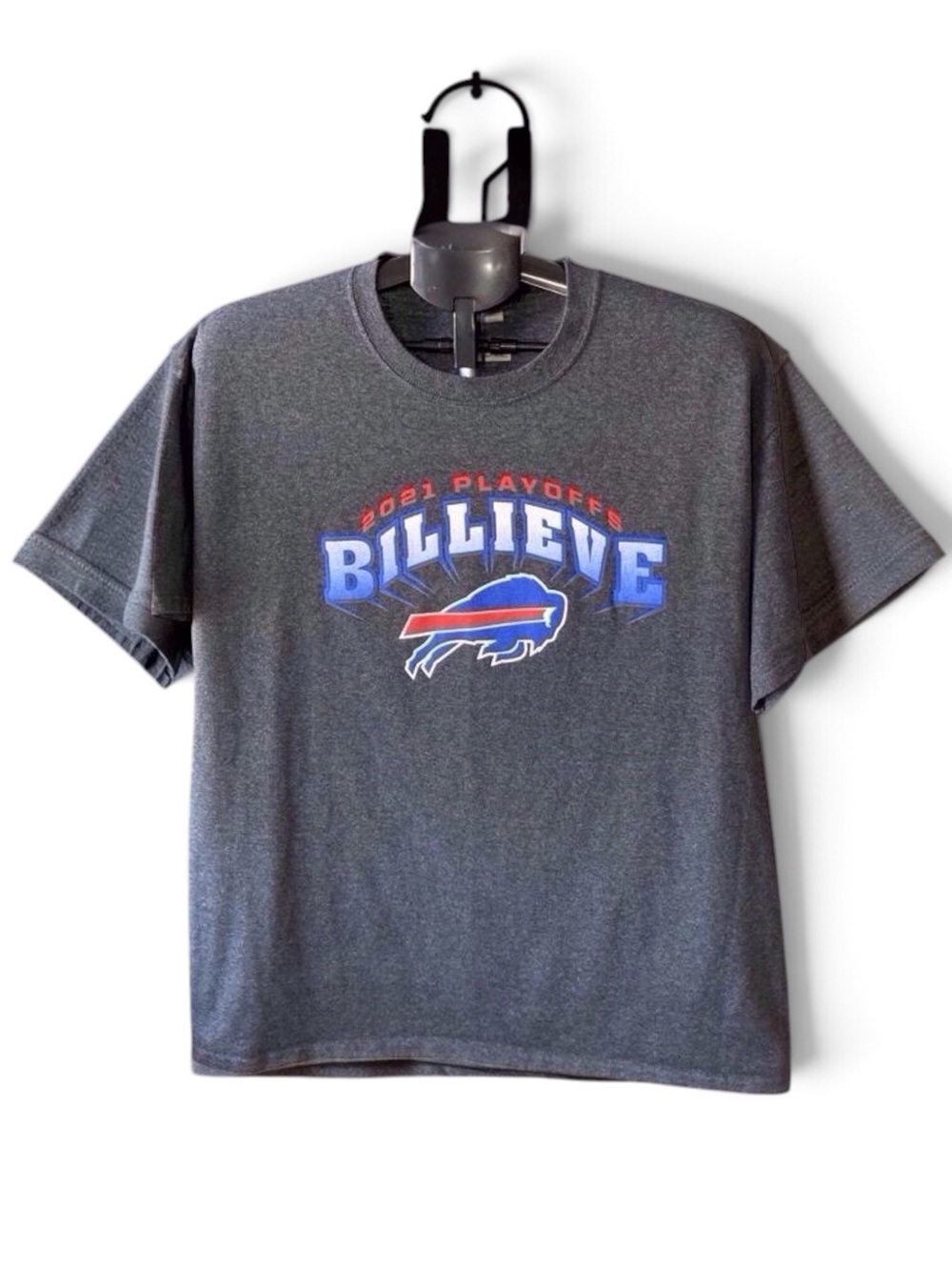 Buffalo Bills 2021 Playoffs "Billieve" Graphic T-Shirt - Men's XL